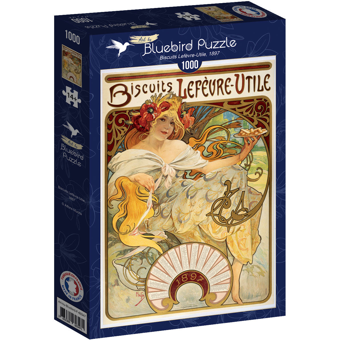 Biscuits Lefèvre-Utile, 1897 - 1000 Piece Jigsaw Puzzle (Bluebird)