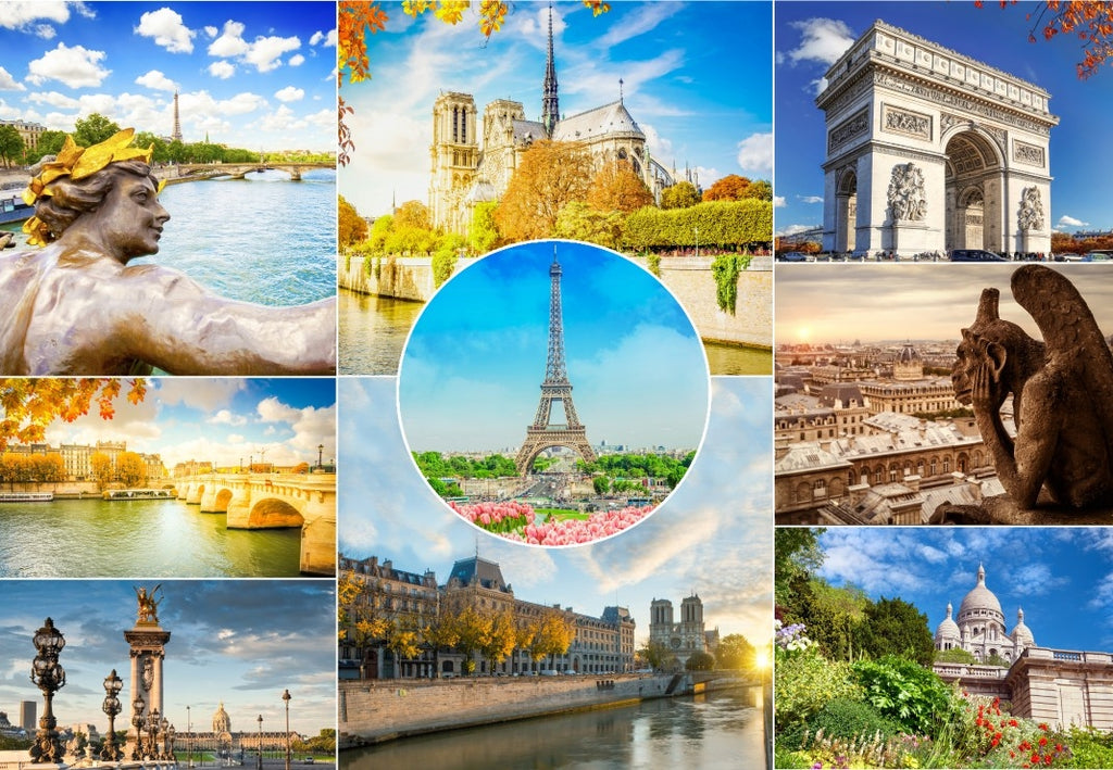 Promenade à Paris - 1000 Piece Jigsaw Puzzle (Bluebird)