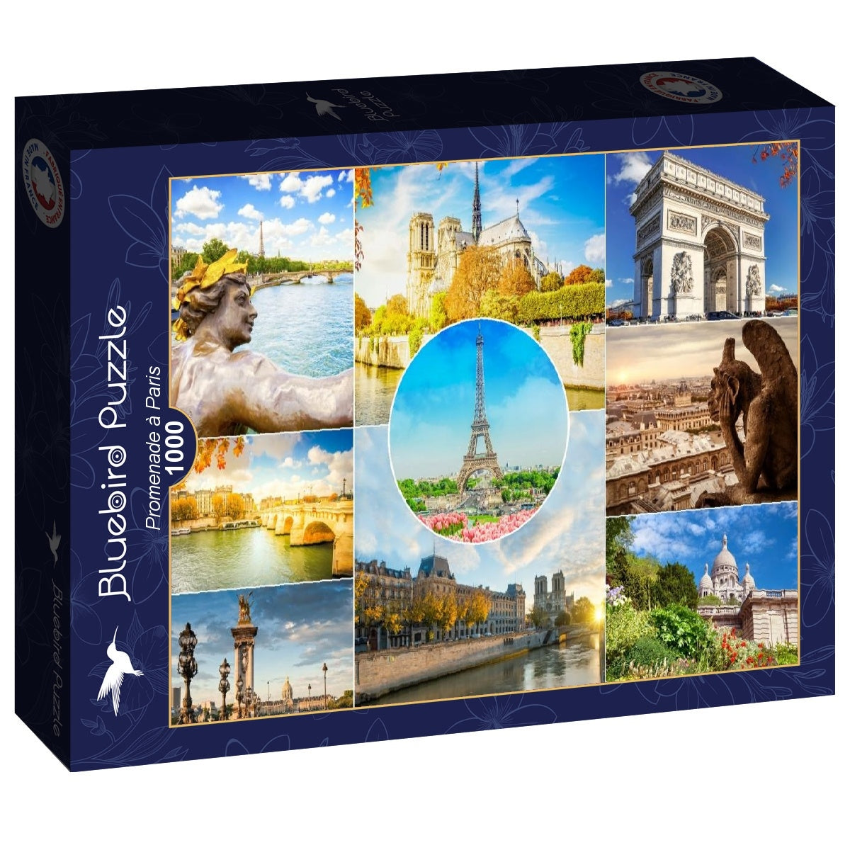 Promenade à Paris - 1000 Piece Jigsaw Puzzle (Bluebird)