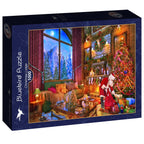 Christmas Lodge - 1000 Piece Jigsaw Puzzle (Bluebird)