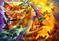 Fantastic Colourful World - 1000 Piece Jigsaw Puzzle (Bluebird)