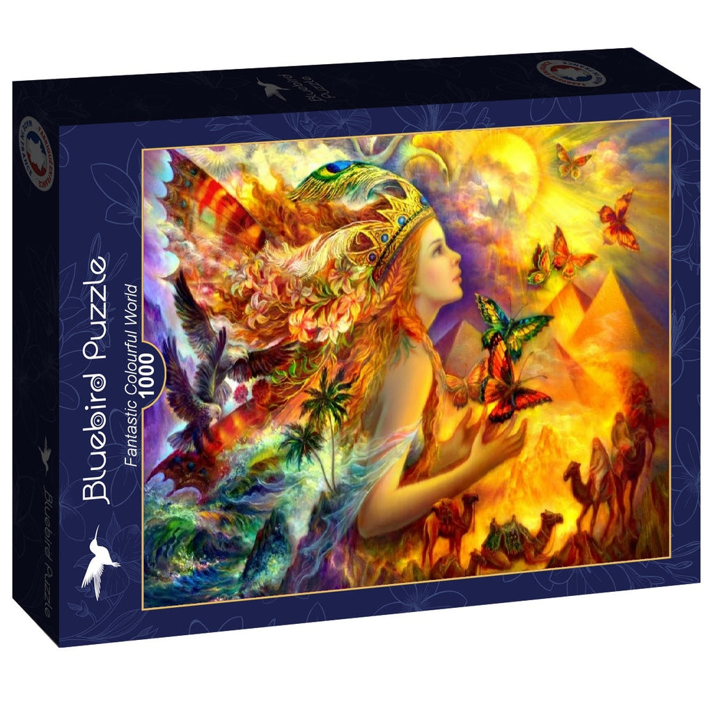 Fantastic Colourful World - 1000 Piece Jigsaw Puzzle (Bluebird)