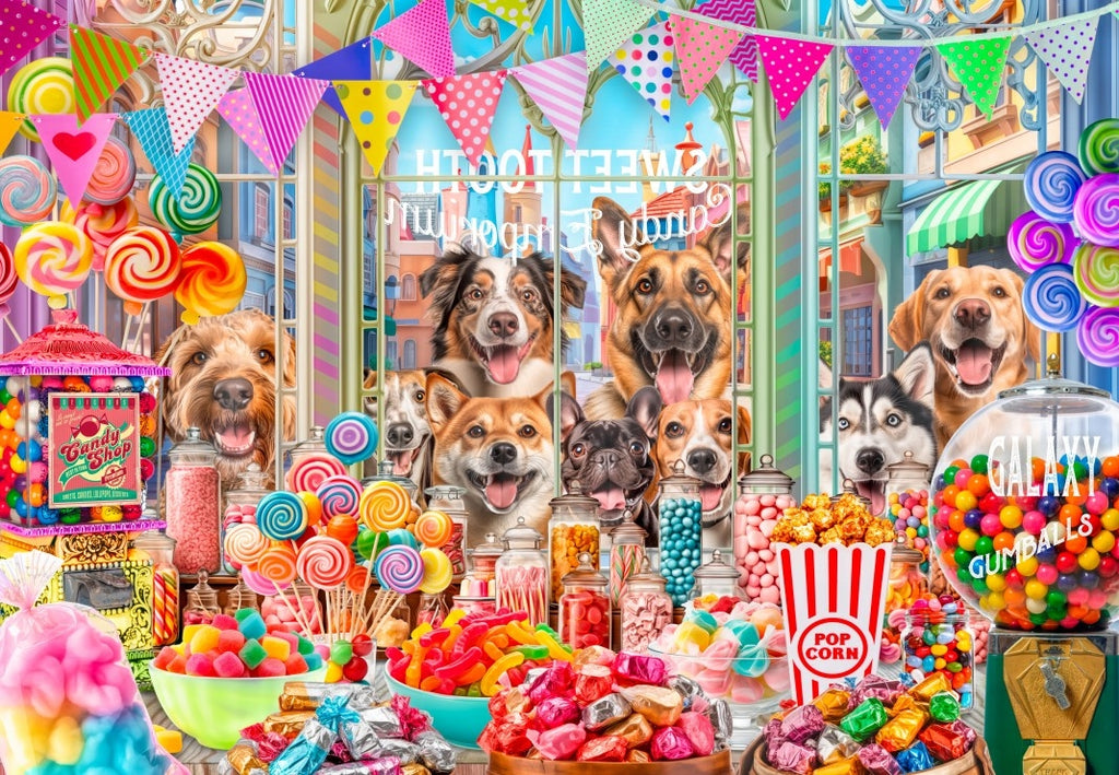 Sweet Tooth Candy - 1000 Piece Jigsaw Puzzle (Bluebird)