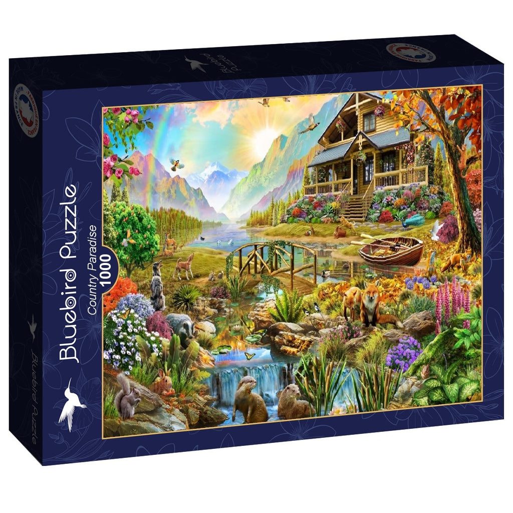 Country Paradise - 1000 Piece Jigsaw Puzzle (Bluebird)