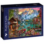 Lago Di Braies, Italy - 1000 Piece Jigsaw Puzzle (Bluebird)