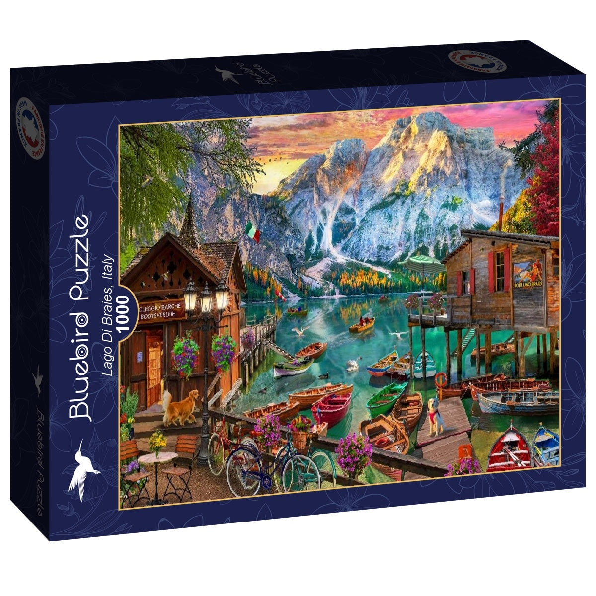 Lago Di Braies, Italy - 1000 Piece Jigsaw Puzzle (Bluebird)