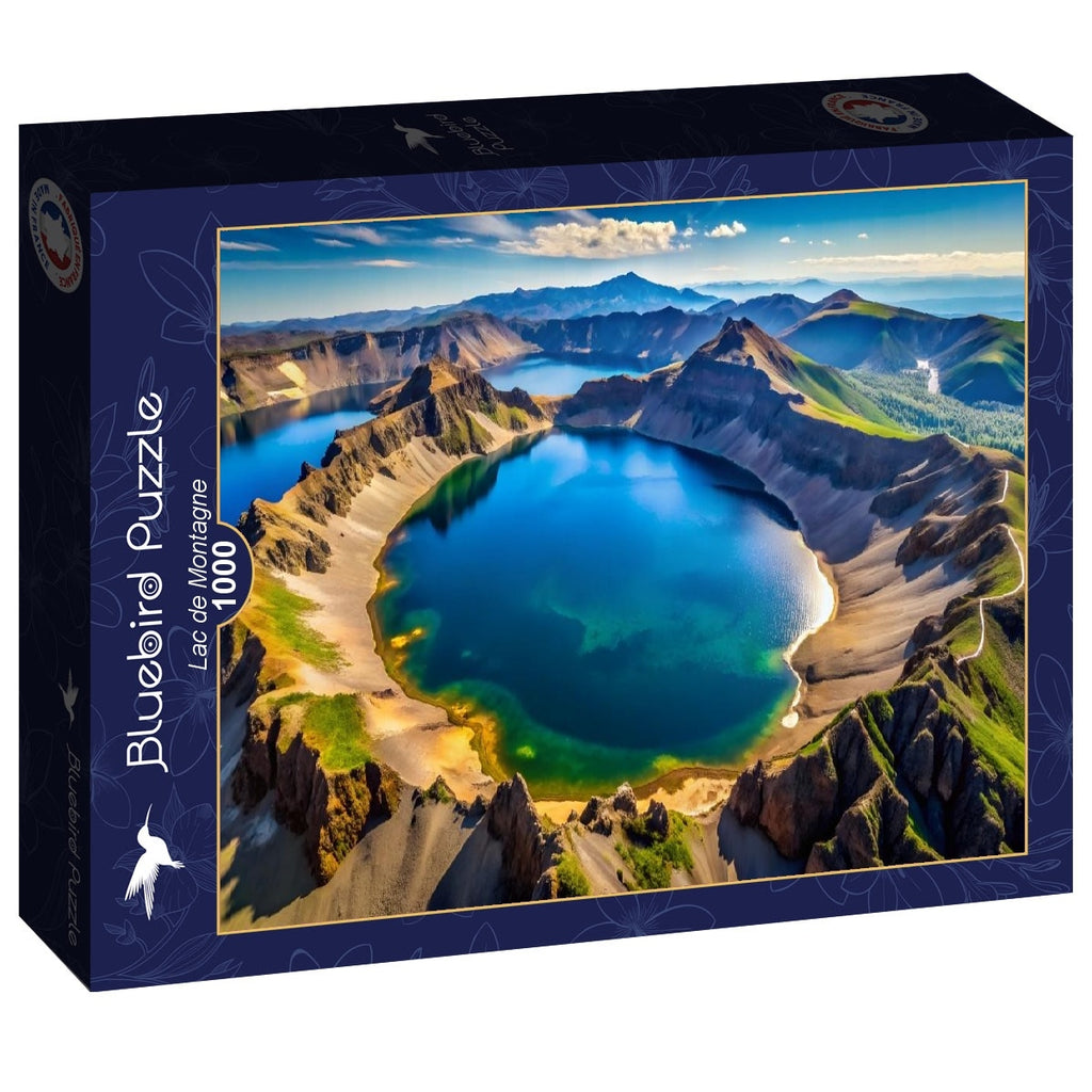 Mountain Lake - 1000 Piece Jigsaw Puzzle (Bluebird)
