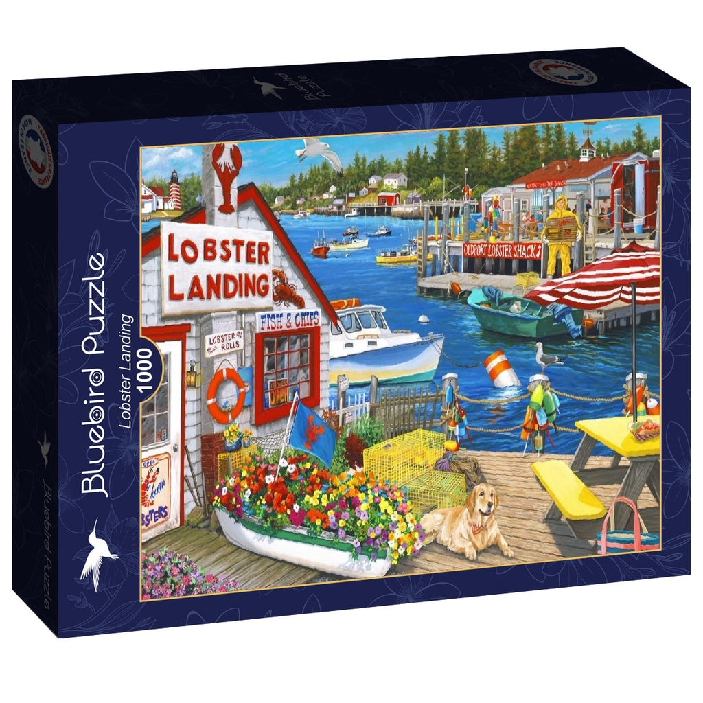 Lobster Landing - 1000 Piece Jigsaw Puzzle (Bluebird)