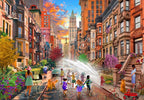 Hot Summer Days NYC - 1000 Piece Jigsaw Puzzle (Bluebird)