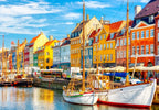 Nyhavn Harbour - Copenhagen - 1000 Piece Jigsaw Puzzle (Bluebird)