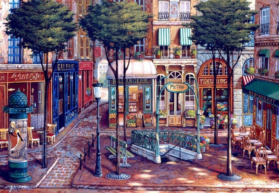 Paris Metro - 1000 Piece Jigsaw Puzzle (Bluebird)
