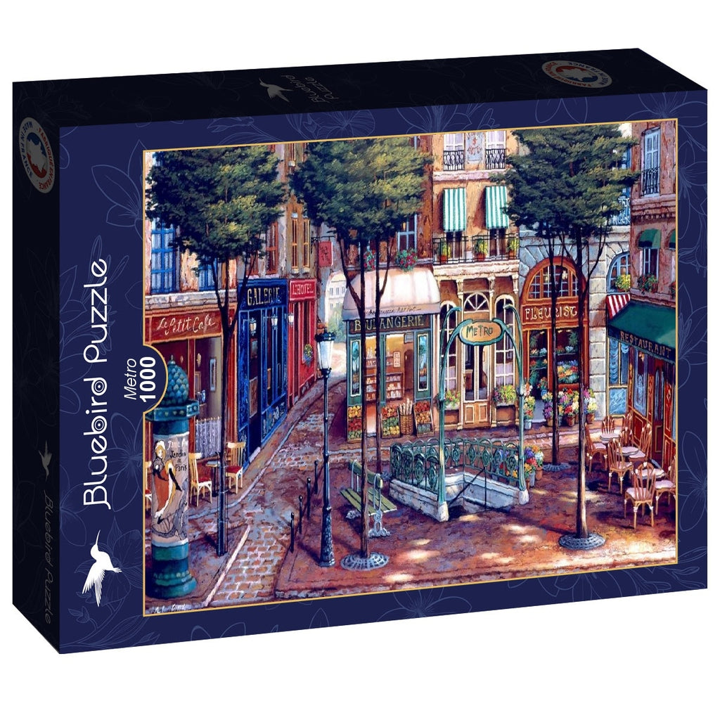 Paris Metro - 1000 Piece Jigsaw Puzzle (Bluebird)