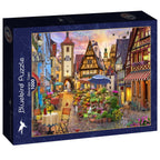 Bavarian Town - 1000 Piece Jigsaw Puzzle (Bluebird)