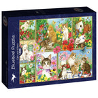Cats and Kittens - 1000 Piece Jigsaw Puzzle (Bluebird)