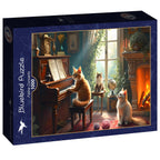 Feline Concerto - 1000 Piece Jigsaw Puzzle (Bluebird)
