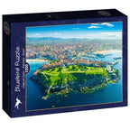 View of Gijón - Asturias, Spain - 1000 Piece Jigsaw Puzzle (Bluebird)