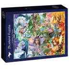 A Season of Fairies - 1000 Piece Jigsaw Puzzle (Bluebird)