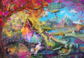 Autumn Castle Festival - 1000 Piece Jigsaw Puzzle (Bluebird)