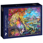 Autumn Castle Festival - 1000 Piece Jigsaw Puzzle (Bluebird)