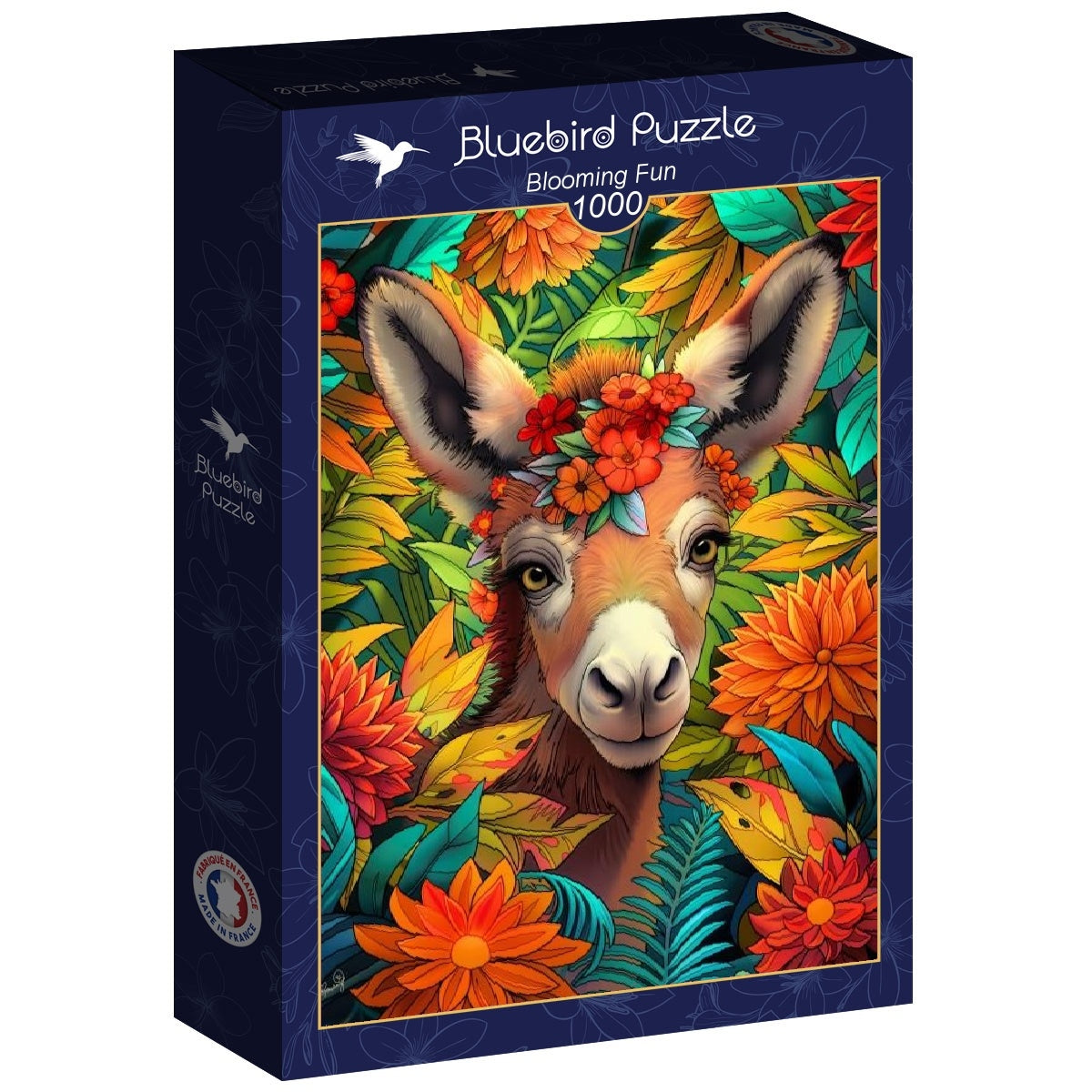 Blooming Fun - 1000 Piece Jigsaw Puzzle (Bluebird)