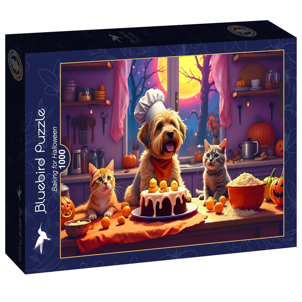Baking for Halloween - 1000 Piece Jigsaw Puzzle (Bluebird)