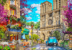 Notre Dame Afternoon - 1000 Piece Jigsaw Puzzle (Bluebird)