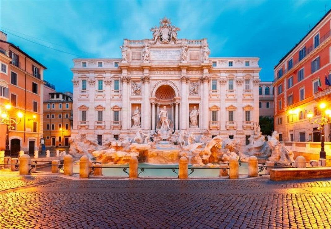 Trevi Fountain, Rome - Italy - 1000 Piece Jigsaw Puzzle (Bluebird)