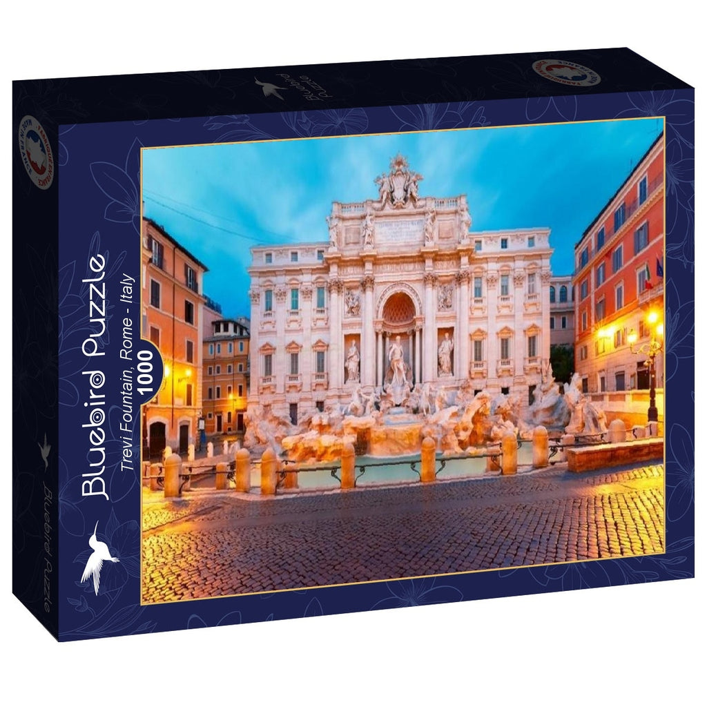 Trevi Fountain, Rome - Italy - 1000 Piece Jigsaw Puzzle (Bluebird)