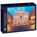 Trevi Fountain, Rome - Italy - 1000 Piece Jigsaw Puzzle (Bluebird)