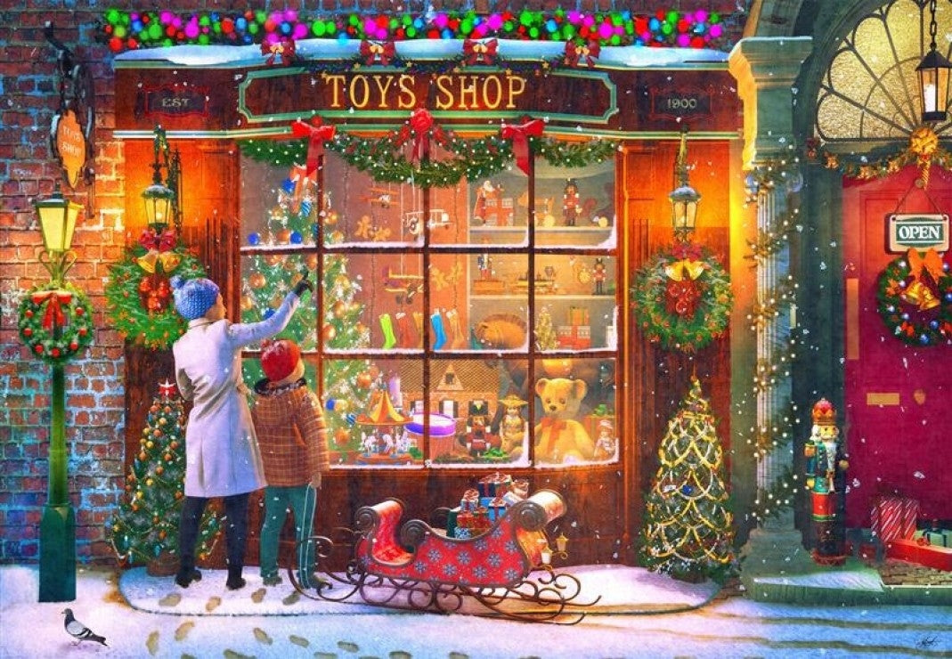 Old Toy Shop - 1000 Piece Jigsaw Puzzle (Bluebird)