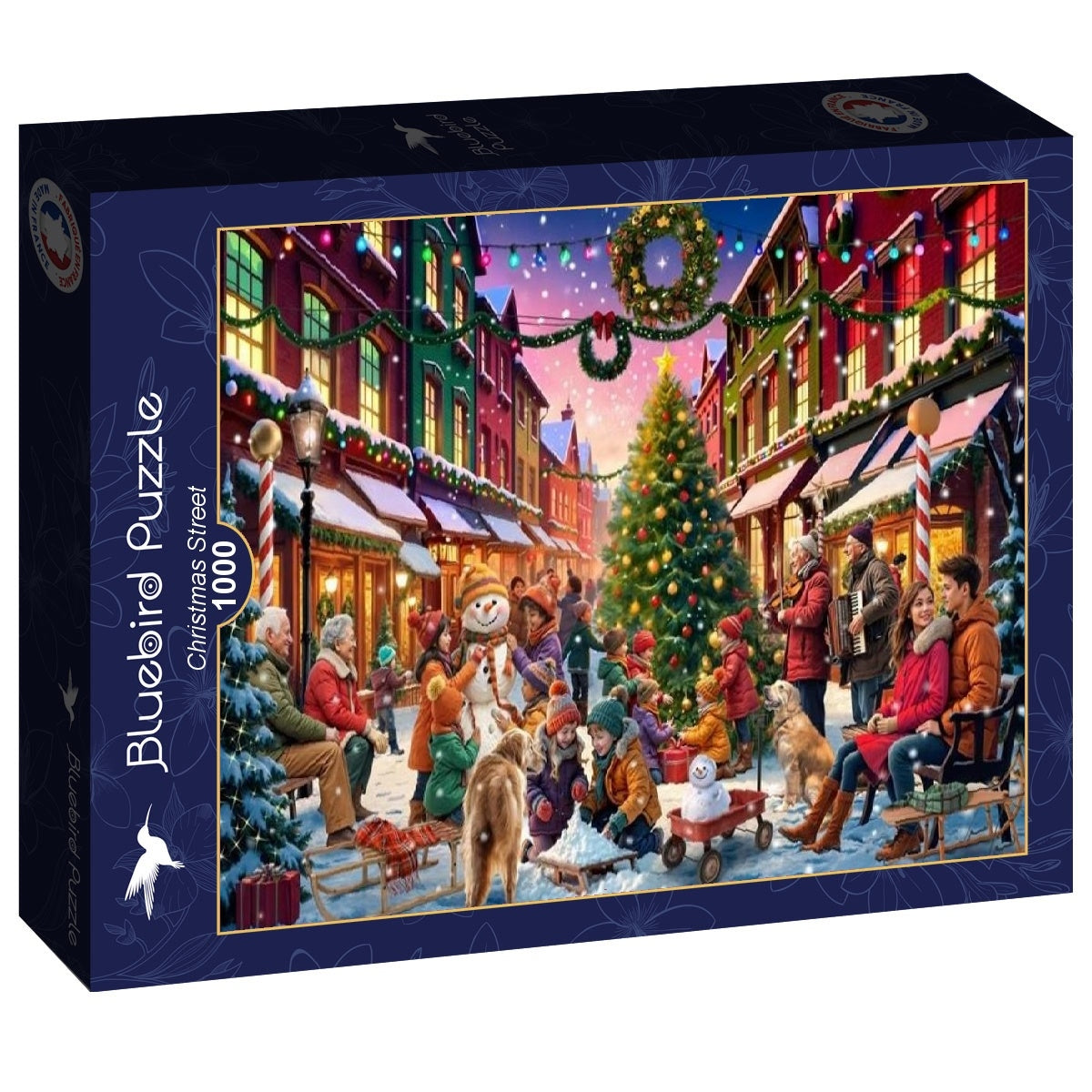 Christmas Street - 1000 Piece Jigsaw Puzzle (Bluebird)