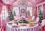Christmas Feast in Pink - 1000 Piece Jigsaw Puzzle (Bluebird)