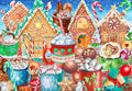 Candy Canes And Cocoa - 1000 Piece Jigsaw Puzzle (Bluebird)