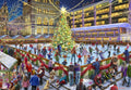 Christmas Skating - 1000 Piece Jigsaw Puzzle (Bluebird)