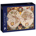 Antique World Map - 1000 Piece Jigsaw Puzzle (Bluebird)