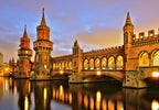 Oberbaumbrücke, Berlin, Germany - 1000 Piece Jigsaw Puzzle (Bluebird)