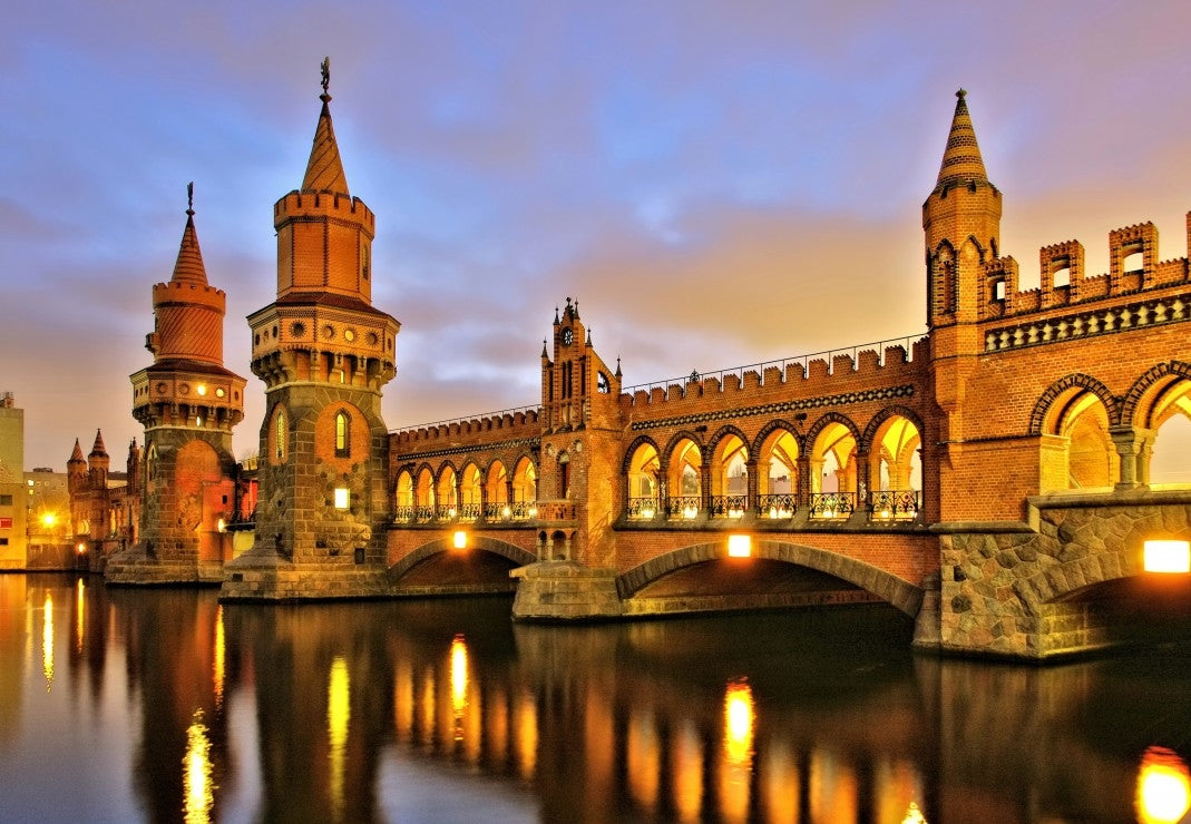 Oberbaumbrücke, Berlin, Germany - 1000 Piece Jigsaw Puzzle (Bluebird)
