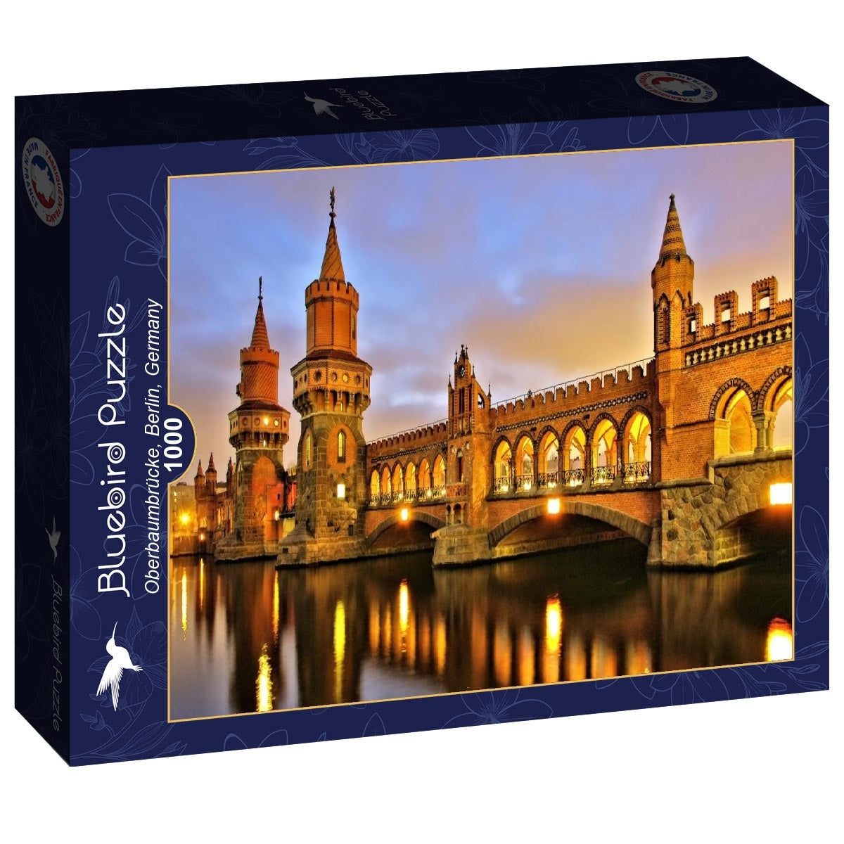 Oberbaumbrücke, Berlin, Germany - 1000 Piece Jigsaw Puzzle (Bluebird)