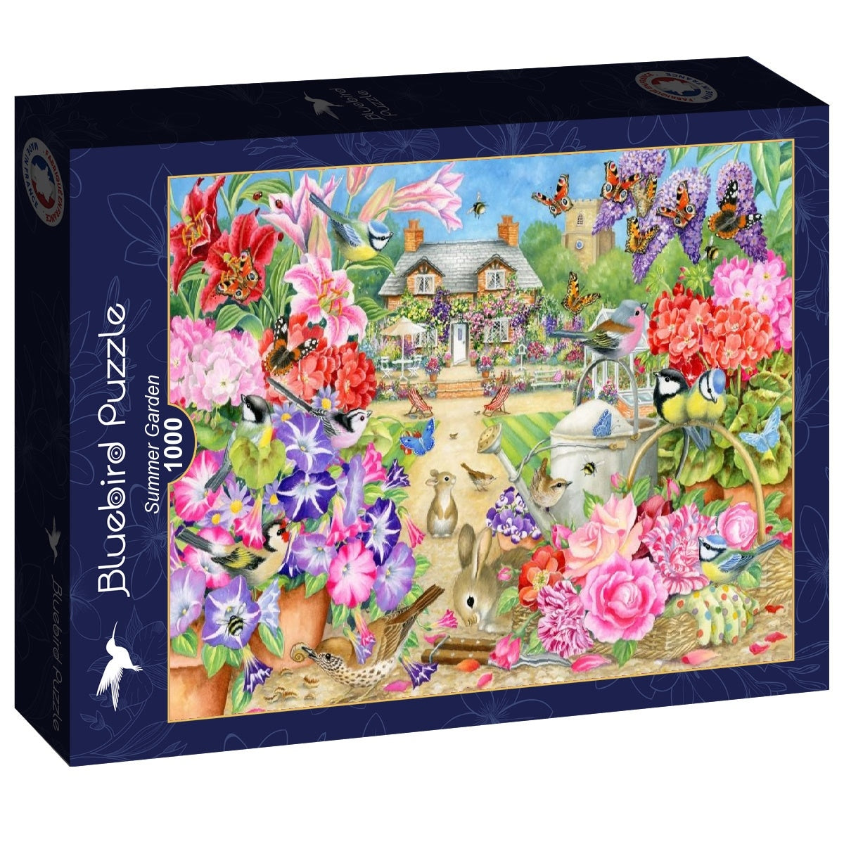 Summer Garden - 1000 Piece Jigsaw Puzzle (Bluebird)