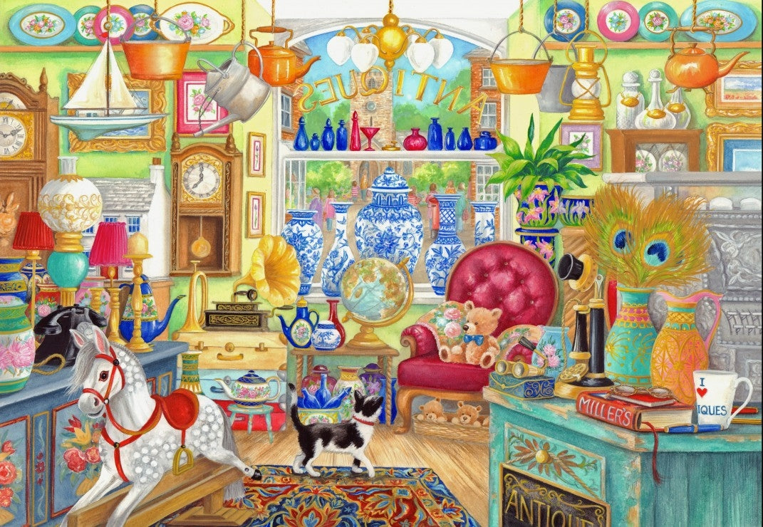 Antique Shop - 1000 Piece Jigsaw Puzzle (Bluebird)