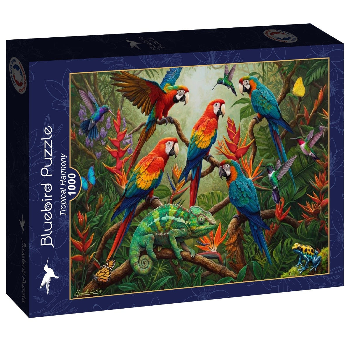Tropical Harmony - 1000 Piece Jigsaw Puzzle (Bluebird)