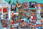 Cats and Dogs Art Gallery - 1000 Piece Jigsaw Puzzle (Bluebird)