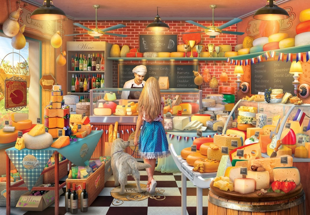 Farm Cheese Shop - 1000 Piece Jigsaw Puzzle (Bluebird)