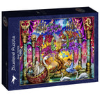 Swan Temple - 1000 Piece Jigsaw Puzzle (Bluebird)