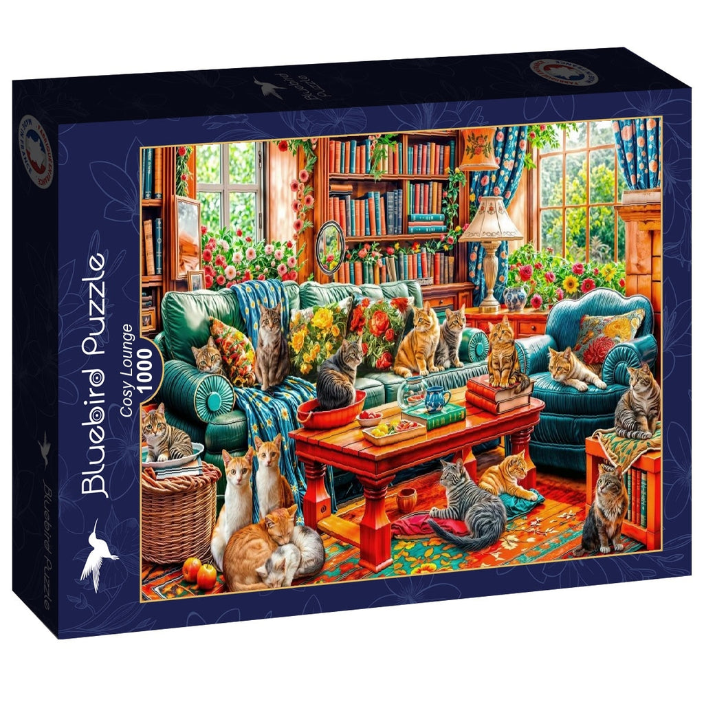 Cosy Lounge - 1000 Piece Jigsaw Puzzle (Bluebird)