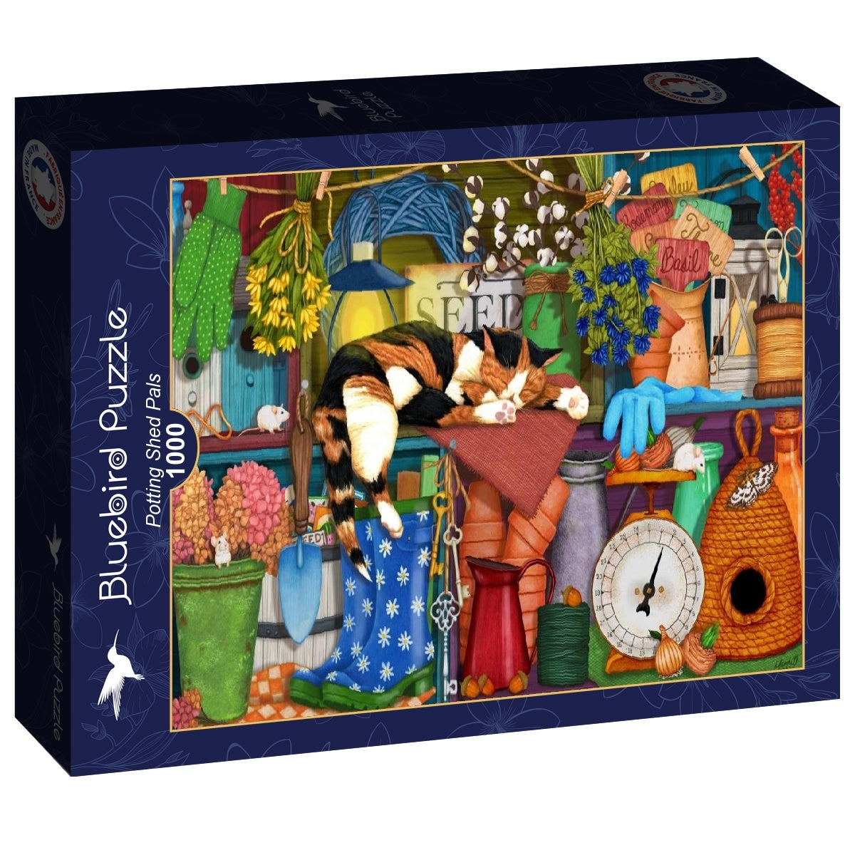Potting Shed Pals - 1000 Piece Jigsaw Puzzle (Bluebird)