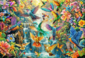 Flight of the Hummingbirds - 1000 Piece Jigsaw Puzzle (Bluebird)