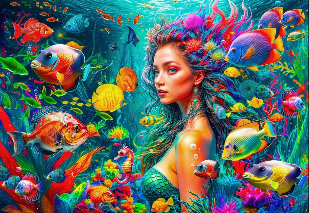 Underwater Life - 1000 Piece Jigsaw Puzzle (Bluebird)