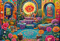 Peace Room - 1000 Piece Jigsaw Puzzle (Bluebird)