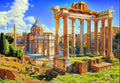The Roman Forum - 1000 Piece Jigsaw Puzzle (Bluebird)